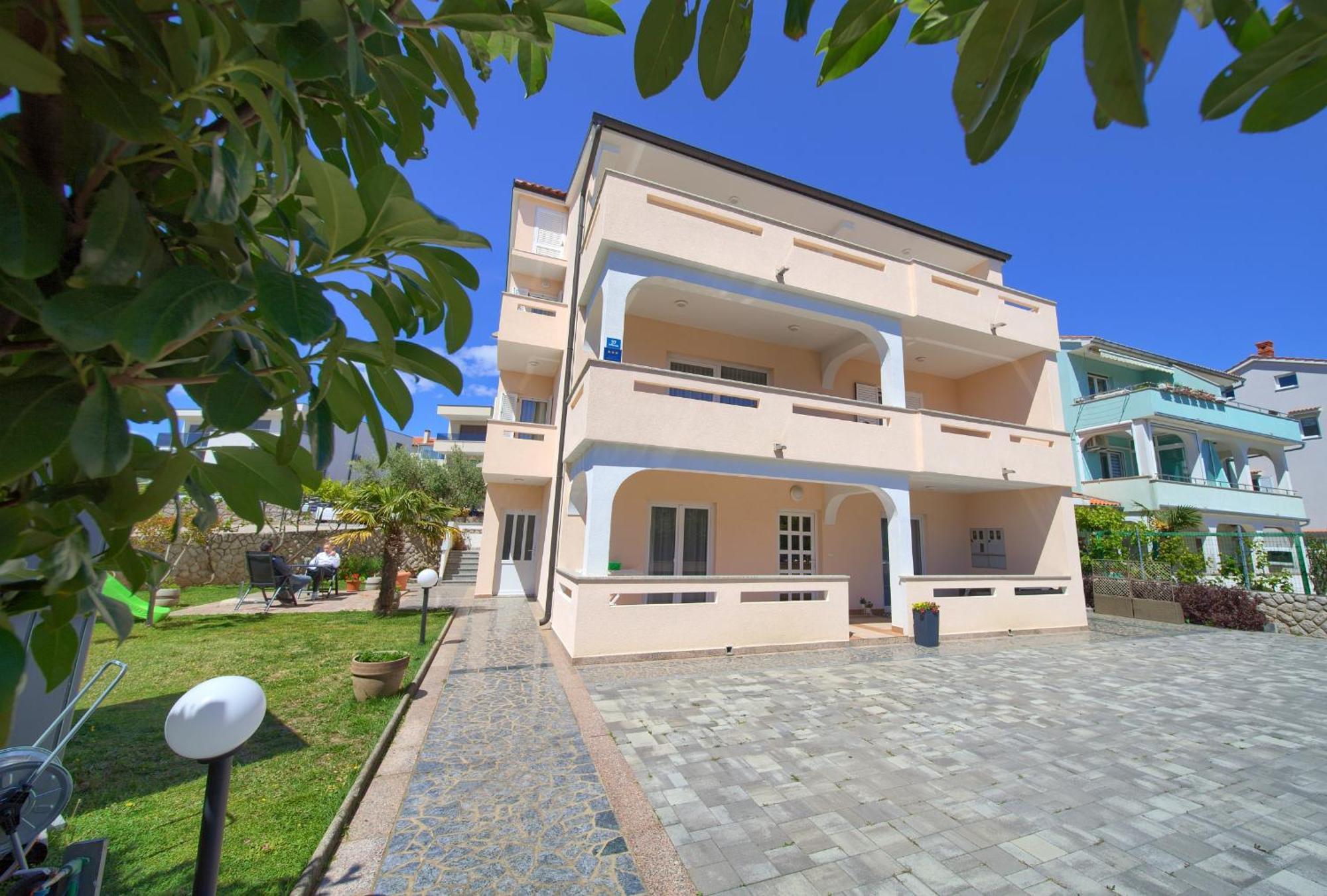 Apartmani Assa Krk 克尔克 外观 照片